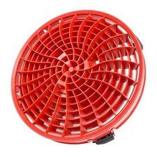 Dirt Lock Car Wash Insert   Bucket Filter for 3  8 Gallon Round Pails   Red
