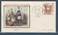 FRd vv enveloppe  foire internationale et gastronomique 21 Dijon  1976