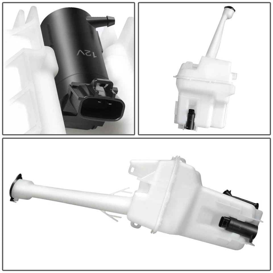 PARA 03-08 TOYOTA MATRIX ESTILO OE PARABRISAS LAVADORA LÍQUIDO DEPÓSITO TANQUE + TAPA + BOMBA Foto 3 de 3