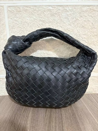 Bottega Veneta Jodie Shoulder Bag Mini Black Leather