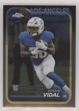 2024 Topps Chrome Rookies Kimani Vidal #265 1b50