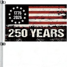 250 Years America Flag, 3X5 Ft, USA 250Th Anniversary Patriotic Design,1776-2026