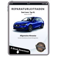 Seat Leon KL Ab 2020 Hinweise Karosserie Instandsetzung Reparaturanleitung Ebook