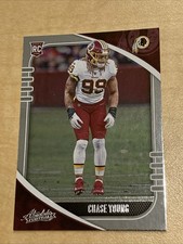 2020 Panini Absolute RC #117 - Chase Young Washington Redskins Rookie Card