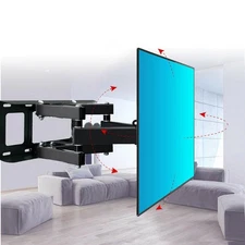 Full Motion Tilt Swivel TV Wall Mount LED LCD Plasma 32 42 46 48 50 55 60 65 70"
