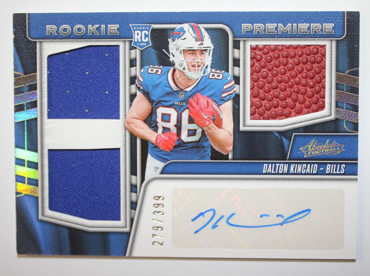 2023 Panini - Premiere Materials Dalton Kincaid Autographs 279/399