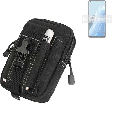 Holster für Oppo Reno8 Lite 5G Zusatzfächer Gürtel-Tasche Schutzhülle Tasche