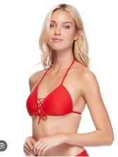 Body Glove Baby Love True Red Lace-Up Triangl...