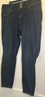 Torrid Size 16R Blue Dark-Wash 3-Button Mid-Rise Women’s Jegging Denim Jeans — photo 7