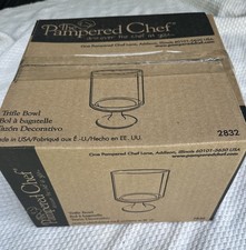 Pampered Chef Trifle Bowl 2832 with Pedestal ...