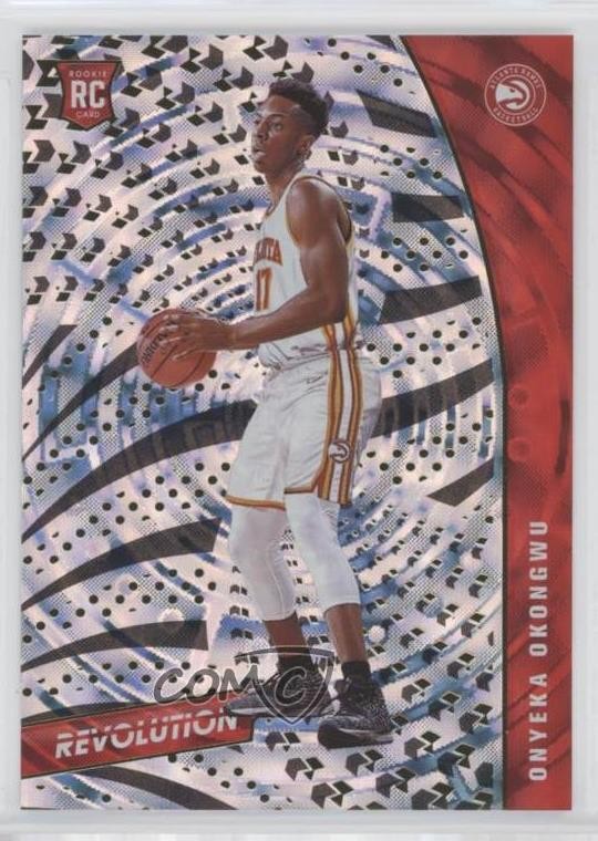 2020-21 Panini Revolution Rookies Fractal Onyeka Okongwu #127 Rookie RC 07mp