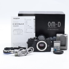 OLYMPUS OM-D E-M10 Mark III Mirrorless Camera Body, Black