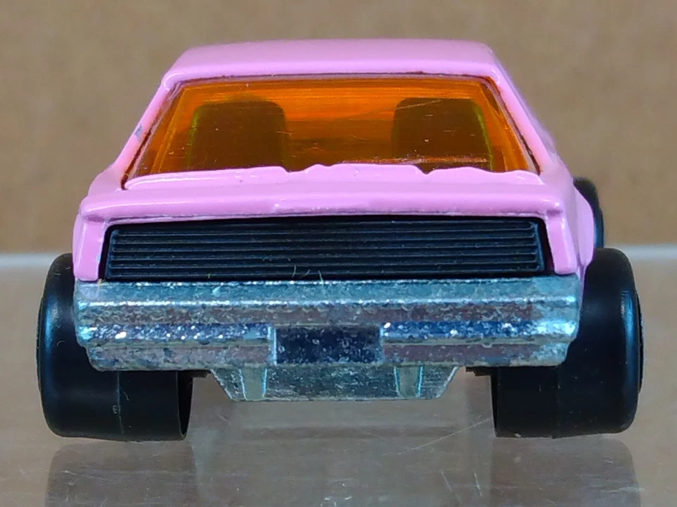 3 #248 Pontiac Firebirds by Majorette Movers: Pink, White & Blue made jin France - Image 4 of 4