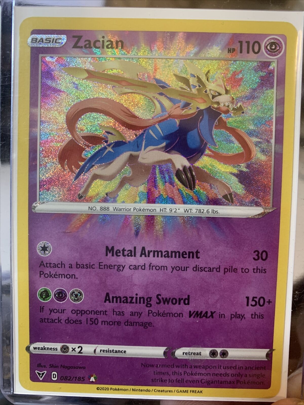  Zarude V 022/185 - Vivid Voltage - Chilling Reign - Shining  Fates - Pokemon 3 Card Lot - Holo : Toys & Games