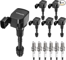 Ignition Coil Pack Spark Plugs Replacement for 4.0 Nissan Frontier Xterra
