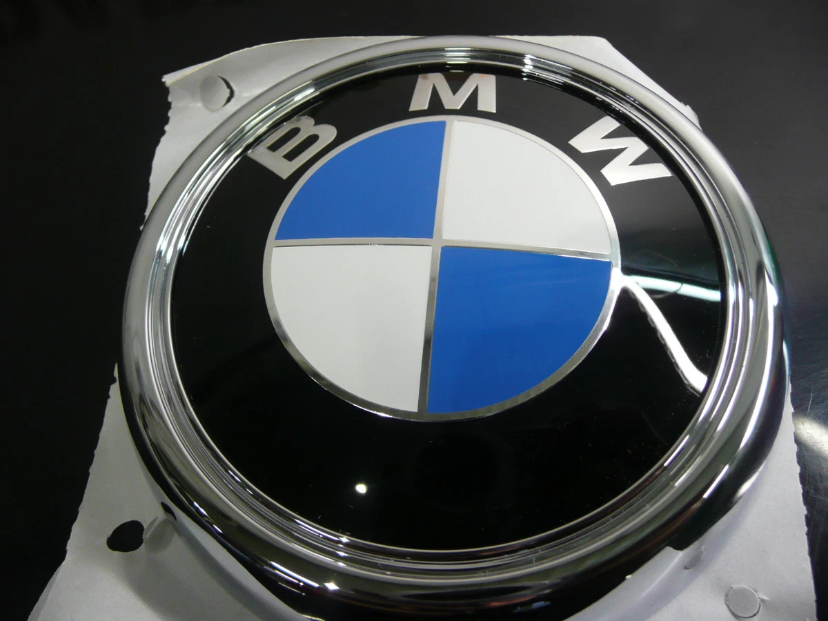 NEW GENUINE BMW X3 F25 SUV TRUNK LID EMBLEM BADGE CHROME  