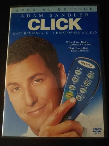 Click (DVD, 2006, Special Edition). Movie. Adam Sandler, Kate Beckinsale