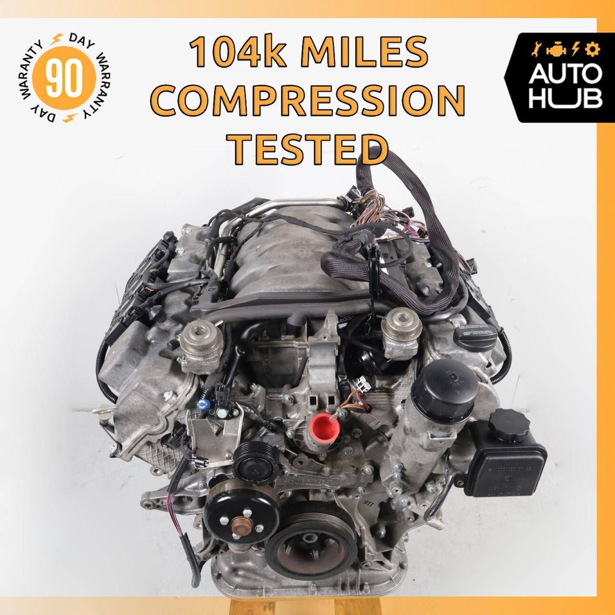 98-06 Mercedes W220 S430 RWD Engine Motor Assembly 4.3L V8 M113 