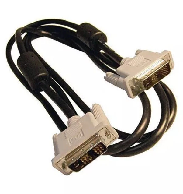10pk AWM Style 20276 19 Pin Male DVI-D TO Male DVI-D VW-1 Cable P/N E101344 6FT - Image 2 of 3