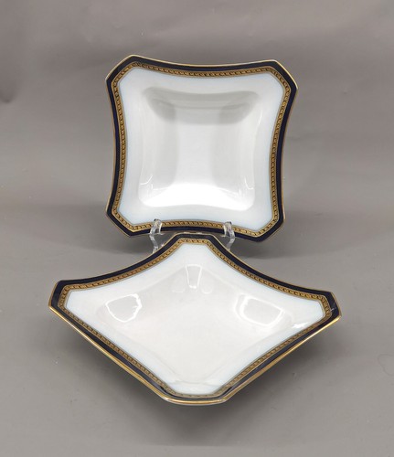 9140428-d Paar quadratische Schalen Hutschenreuther Vorlegeschüsseln 22x22x6cm - Picture 2 of 3