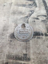 Vintage AmPro Spark Plug Gap Tool Opener w/ Keyring hole