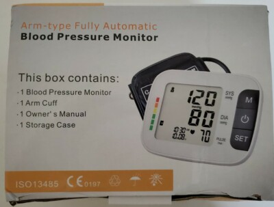 #ad #ad Joytech Blood Pressure Monitor Arm Cuff Type Fully Automatic New in Open Box $26.76