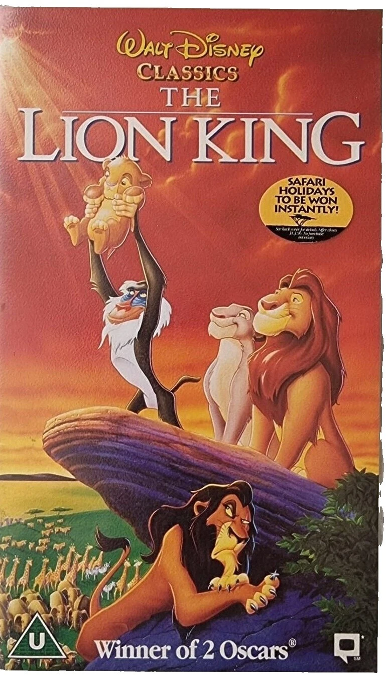 Collector's Edition de niños y familia El Rey León cintas VHS