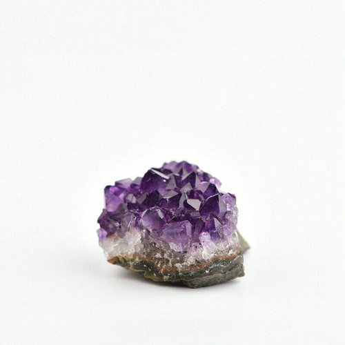 Natural Purple Amethyst Cluster Quartz Crystal Druzy Geode Healing Energy Stone - Picture 5 of 20