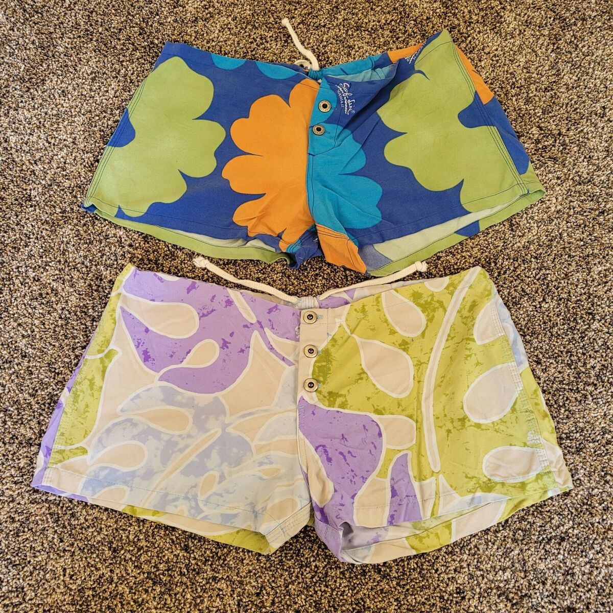 Rare Jams Originals Surf Line Hawaii Butt Cuts Short Swim Rare Jams Originals Surf Line Hawaii Butt Cuts Short Swim