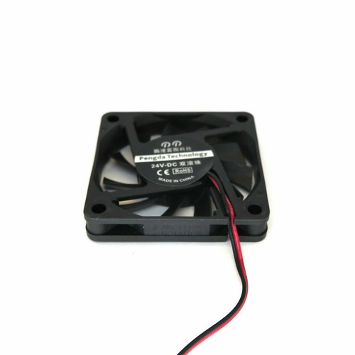 Ventilateur 60 x 60 x 10 mm, 12 V/24 V, double stockage, ventilateur silencieux 60 x 60 mm, 60 mm, par exemple bloc d'alimentation - Photo 8/11