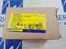 NEW Siemens 2510FG5 FHP Manual Starter NEMA 1 Enclosure