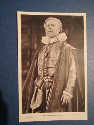 Postkarte von Herrn Frederick Groves (J Beagles & Co) unbesendet