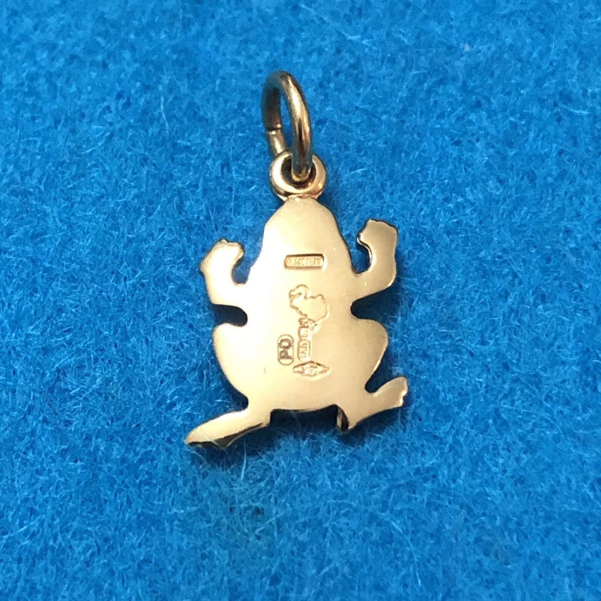 Dodo Pomellato Ciondolo Rana Grande Oro Giallo 18kt Massiccio 100