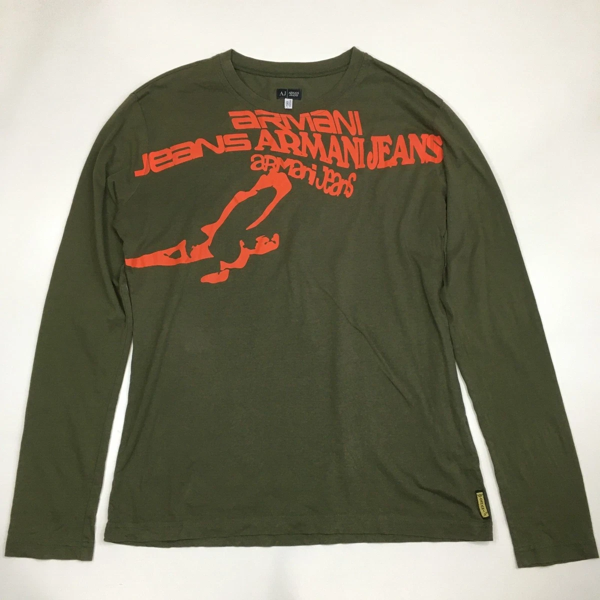 Armani Jeans Long Sleeve T-Shirts for Men for sale | eBay