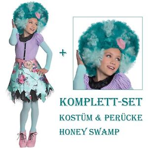 Kinder Honey Swamp Kostum Perucke Strumpfhose Monster High Karneval Hexen Ebay