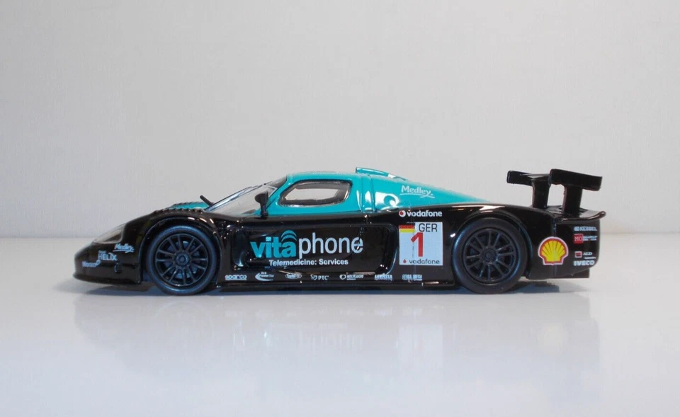 Bburago 38010 Maserati MC12 Racing - METAL Scala 1:43 - Immagine 4 di 4