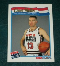 1991-92 Hoops Team USA DREAM TEAM Chris Mullin Basketball Card #581 (NM/MT)