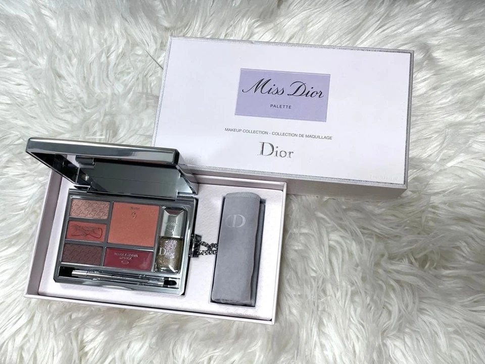 Miss Dior Eyeshadow Cheek Lip Topcoat Palette, Spring 2022 Limited Edition, New - Image 2 of 4