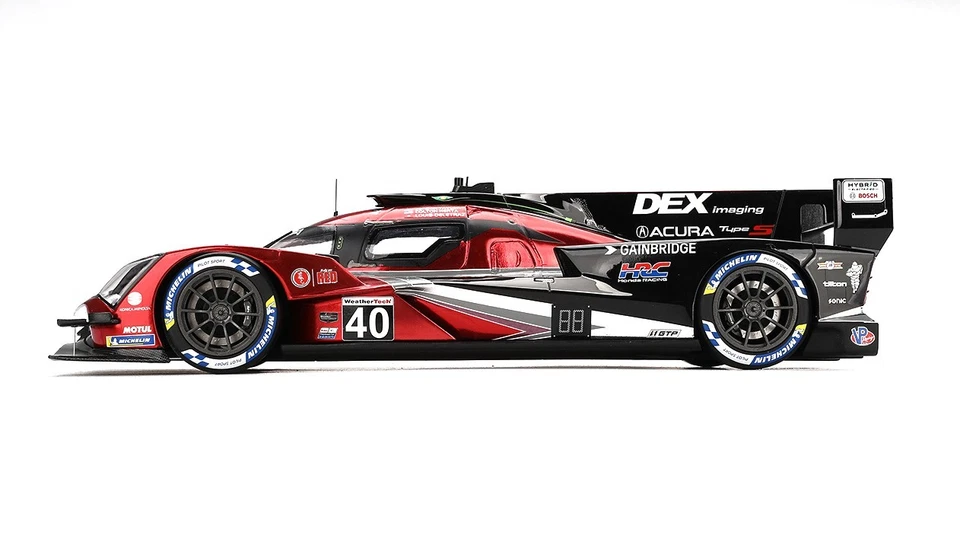 TSM Model 1:18 ACURA ARX-06 GTP #40 WINNER IMSA 12H SEBRING 2024 - TS0592 - Image 3 of 4
