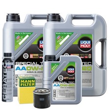 Motoröl 0W20 LIQUI MOLY Special Tec Aa 5L +MANN Ölfilter +Cera Tec