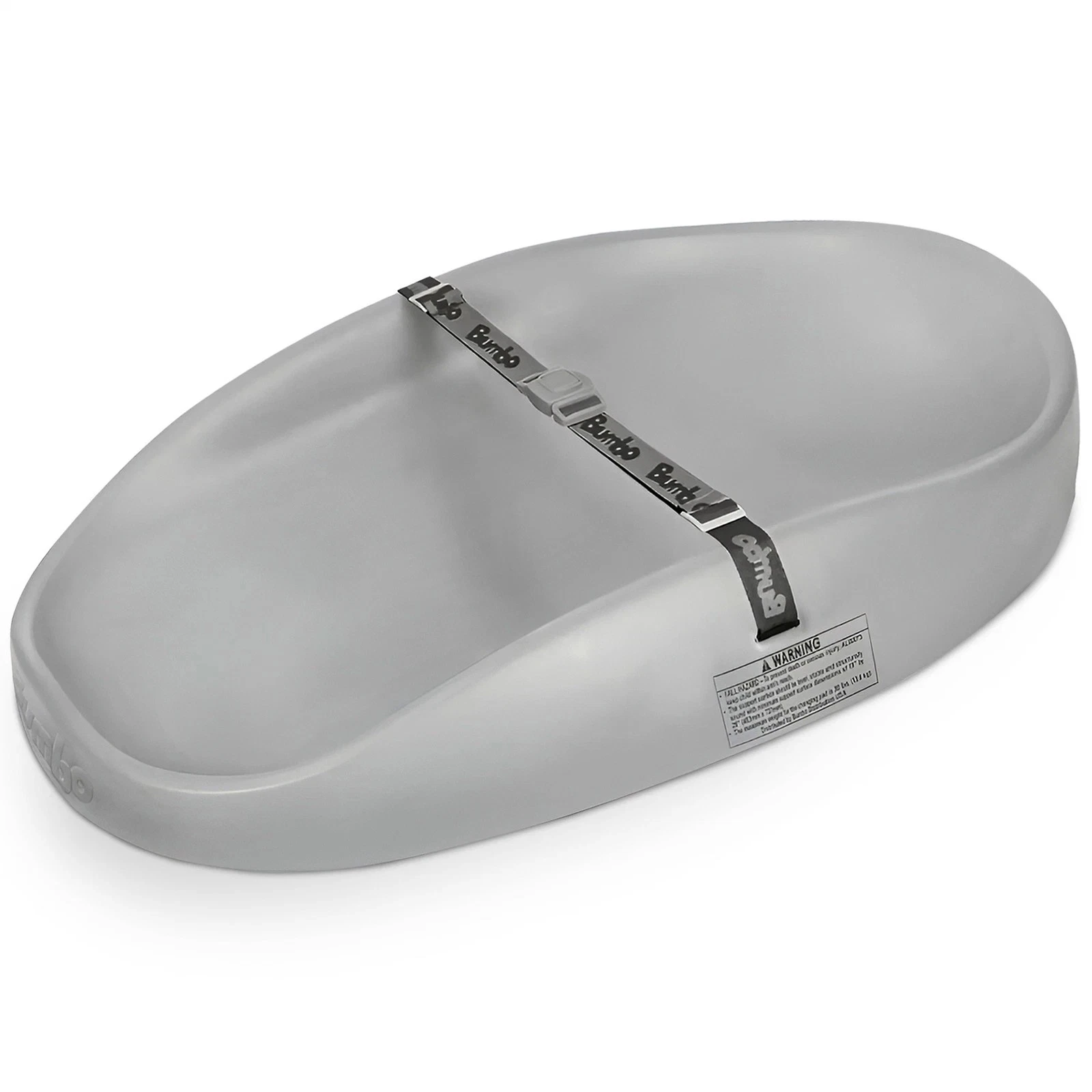 Bumbo Diaper Changing Pad, Ergonomic Baby Changing Mat with Safety Belt, Gray
Opens in a new window 