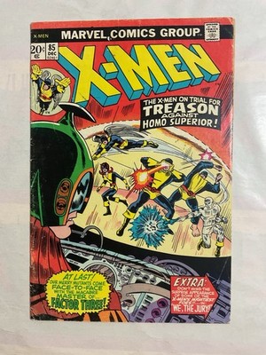 X-Men #85 Reprints Issue #37 Variant Cover Low Grade Marvel 1973.