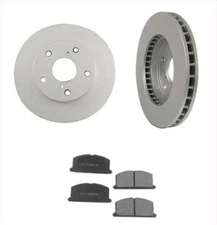1991-1995 MR2 MR-2 Front Brake Disc Rotor Rotors & Pads 3293 CD242
