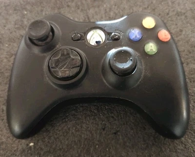 Microsoft Xbox 360 Manette sans Fil - Noire - Photo 1/4