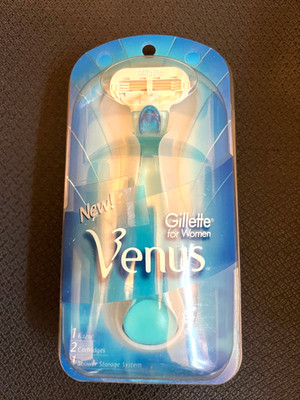 Vintage Gillette Venus For Women +2 Cartridges SEALED NEW, ships FREE!