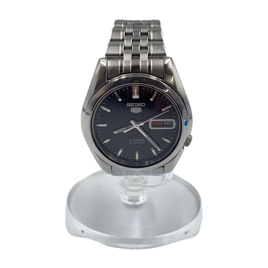 セイコー 5　ファイブ　SEIKO　7S26-01V0 自動巻き　腕時計 SEIKO セイコー 5 ファイブ 腕時計 7S26-01V0 自動巻き ブラック