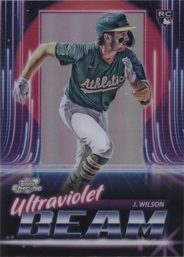 2025 Topps Chrome Cosmic Baseball Nick Kurtz Ultraviolet Beam RC 