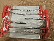 Mac Tools 10PC 3/32" - 5/16" SAE T-Handle Hex Allen Wrench Set SHKT10CGP