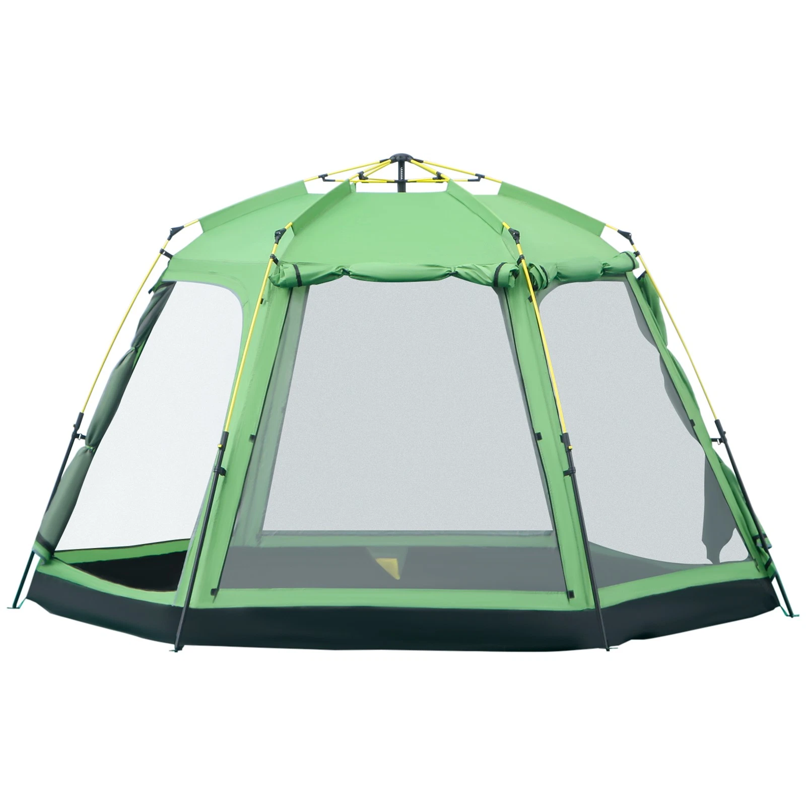 Outsunny 6 Person Camping Tent 2-Tier Pop-up Tent w/ Portable Carry Bag
Opens in a new window or tab