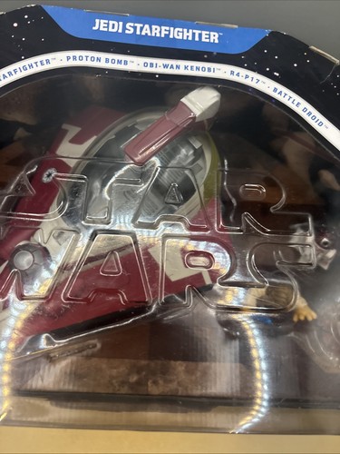Star Wars Galactic Heroes Obi Wan Jedi StarFighter Droids Clone Wars Figure Set - Picture 3 of 13